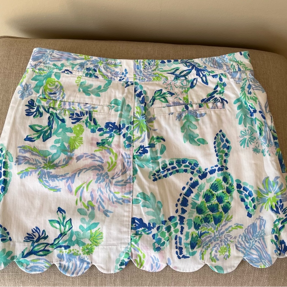 Lilly Pulitzer Skirts | Lilly Pulitzer White Island Ride Skort